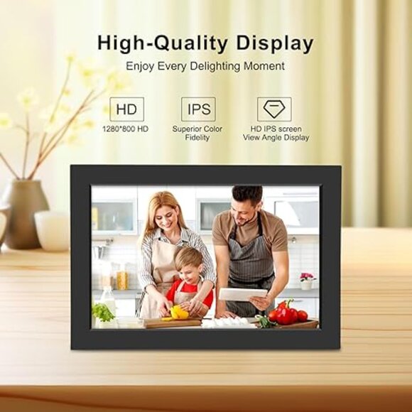 Bgift 10.1 Inch WiFi Digital Picture Frame (Type C USB) - Picture 5 of 6